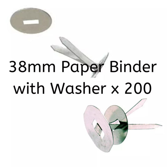 Steel Paper Binders with Washer